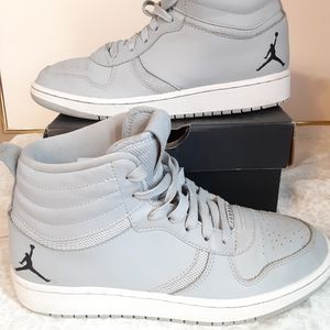 Boys NIKE AIR JORDAN HERITAGE Wolf Gray Basketball